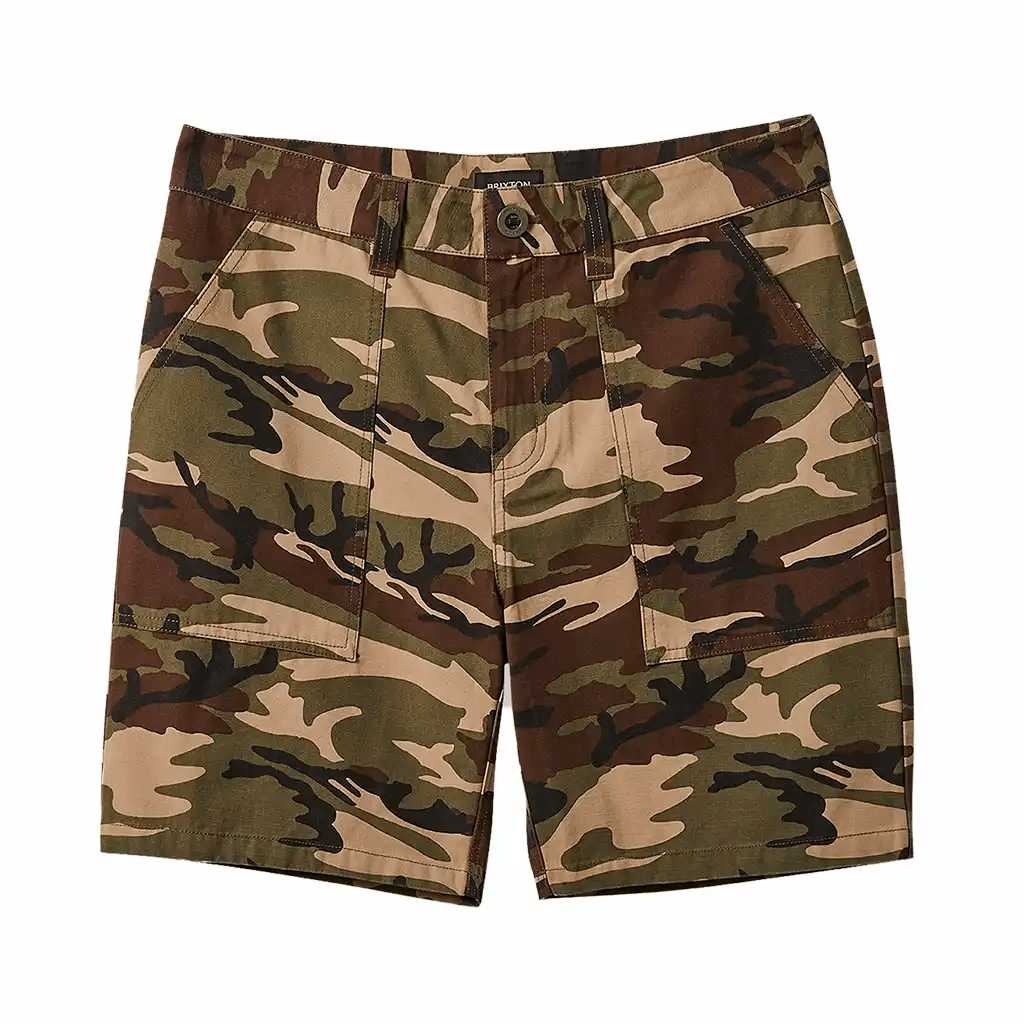 Brixton 2025 camo shorts
