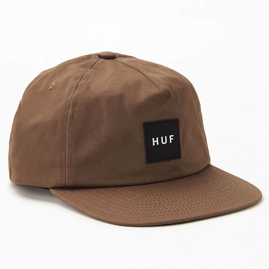 Huf Ess Unstructured Snapback  Brown