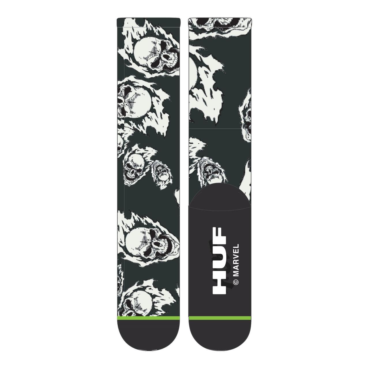 HUF x Marvel Ghost Rider Socks - Money Ruins Everything