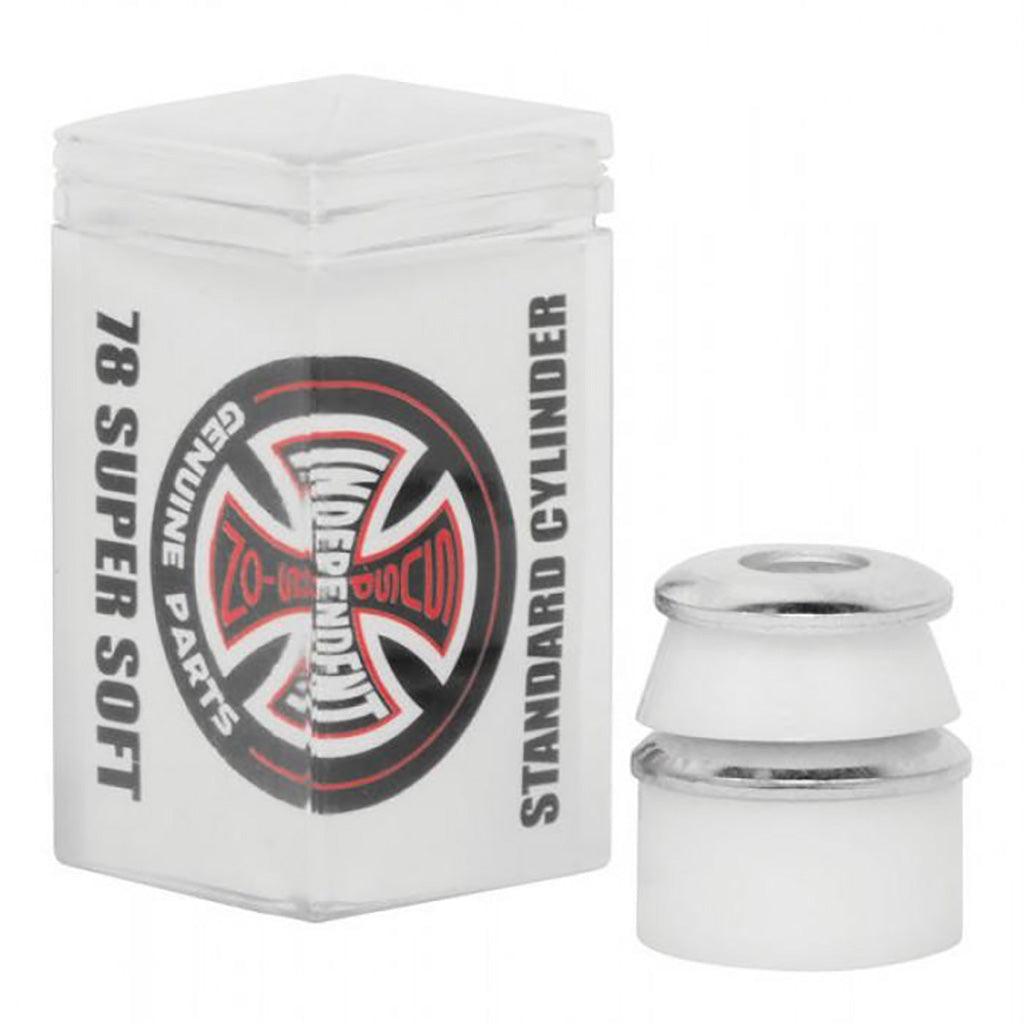 Independent Standard Cylinder Cushions Skateboard Bushings White 78A