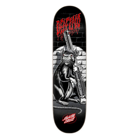 Santa Cruz Delfino Skate Rat Pro 8.25 x 31.6 Skateboard Deck