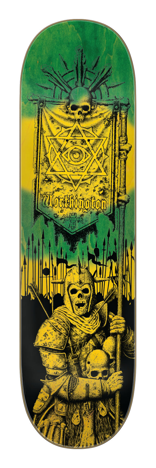 Creature Worthington Messenger VX 8.6 32.11 Skateboard Deck