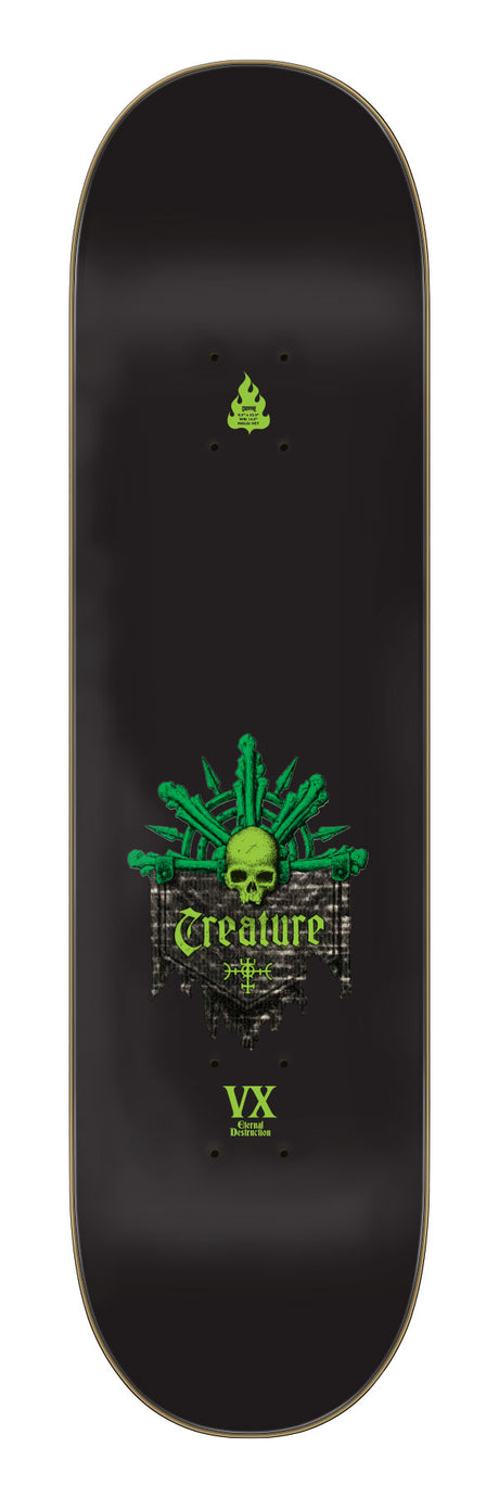 Creature Gravette Messenger VX 8.3 x 32.2 Skateboard Deck