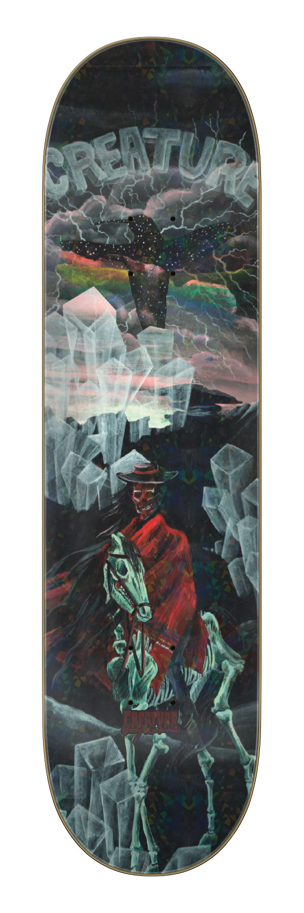 Creature Lockwood Lost Trail Pro  8.25in x 32.04in Skateboard Deck