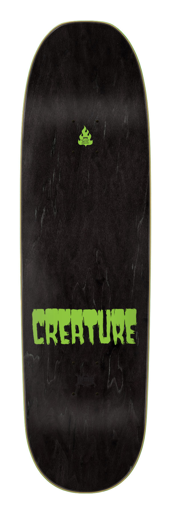 Creature Partanen Feeding Time XX 8.8 x 32.2" Skateboard Deck