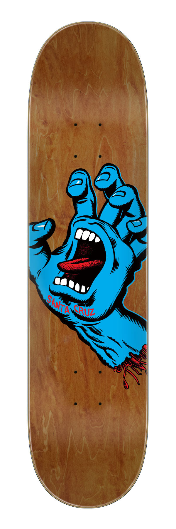 Santa Cruz Screaming Hand Skateboard Deck