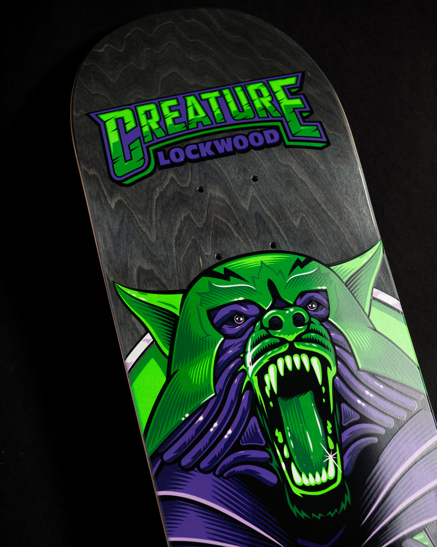 Creature Lockwood Robo Wolf 8.25 x 32.04 Skateboard Deck