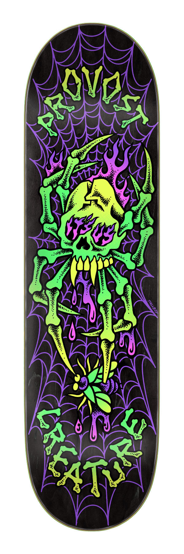 Creature Provost Skull Spider Pro 8.47" Skateboard Deck