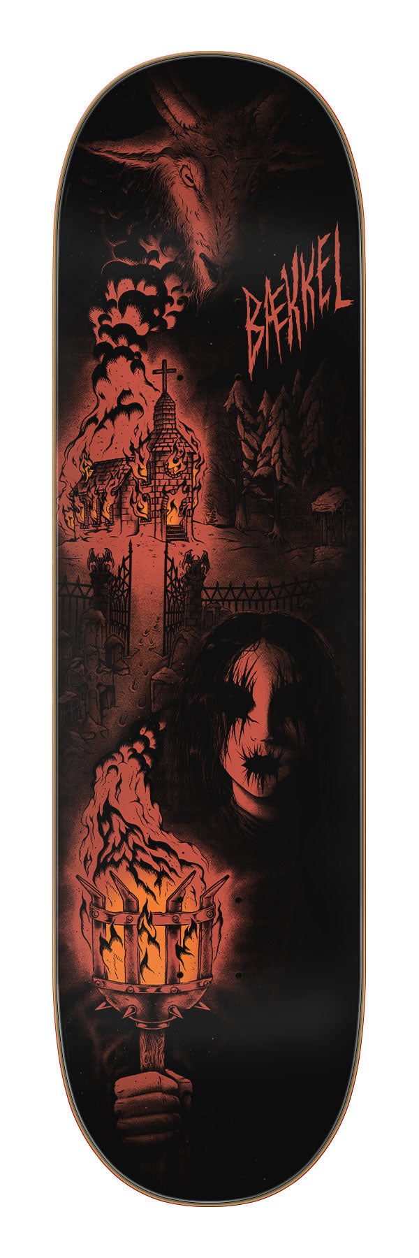 Creature Baekkel Torch 8.6" x 32.11 Skateboard Deck