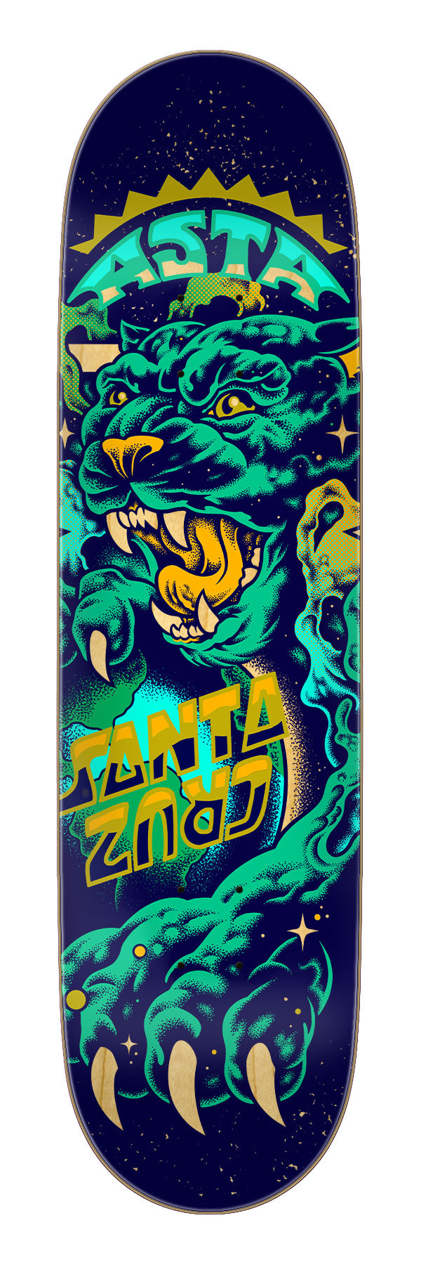 Santa Cruz Asta Space Cat Twin 8.2 x 31.6 Skateboard Deck