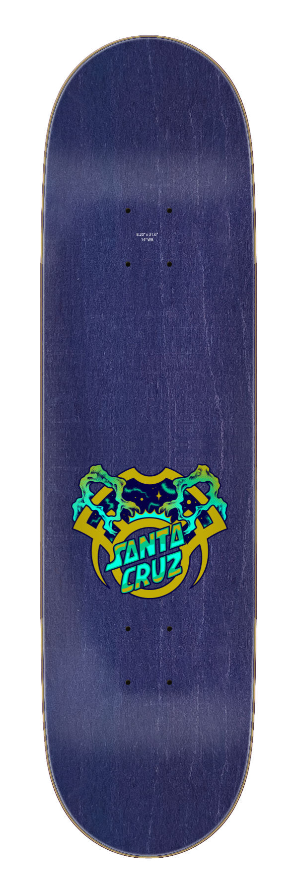 Santa Cruz Asta Space Cat Twin 8.2 x 31.6 Skateboard Deck