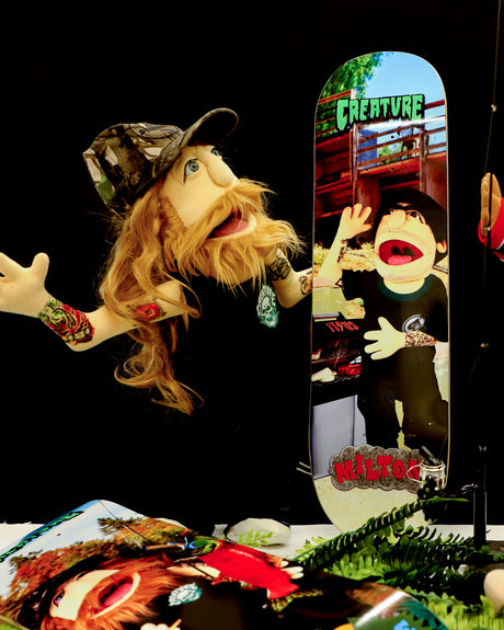 Creative Martinez Fuzzy Friends 8.6 x 32.11 Skateboard Deck