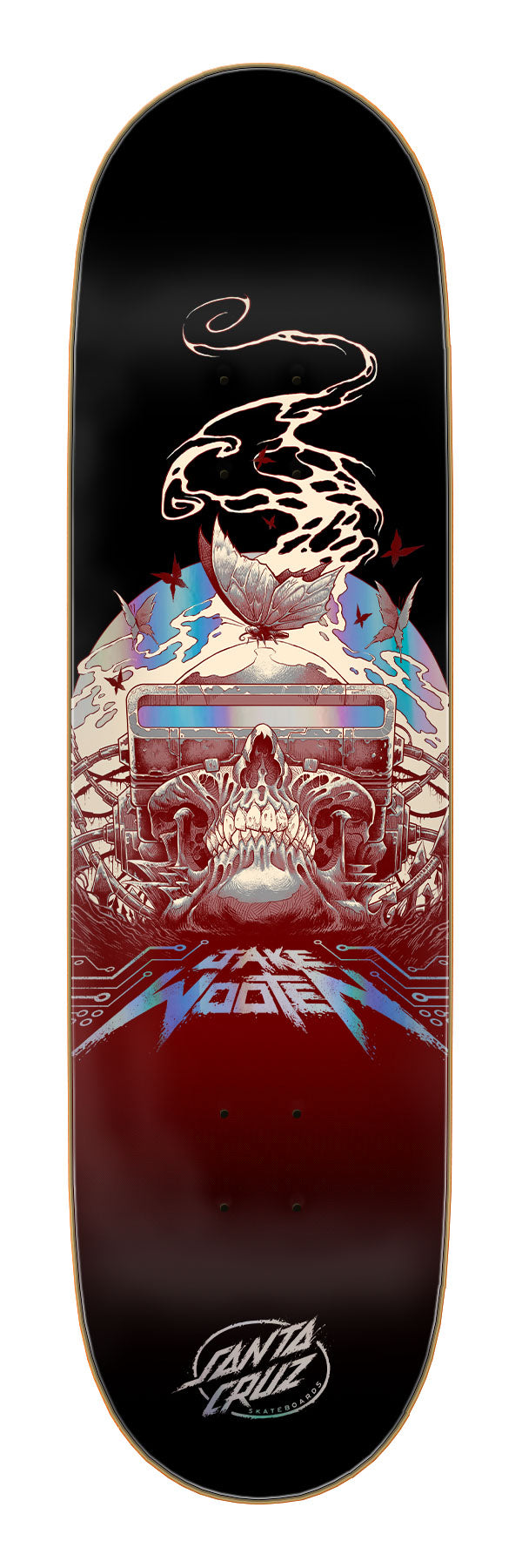 Santa Cruz Wooten Cyber VX 8.5 x 32.2 Skateboard Deck