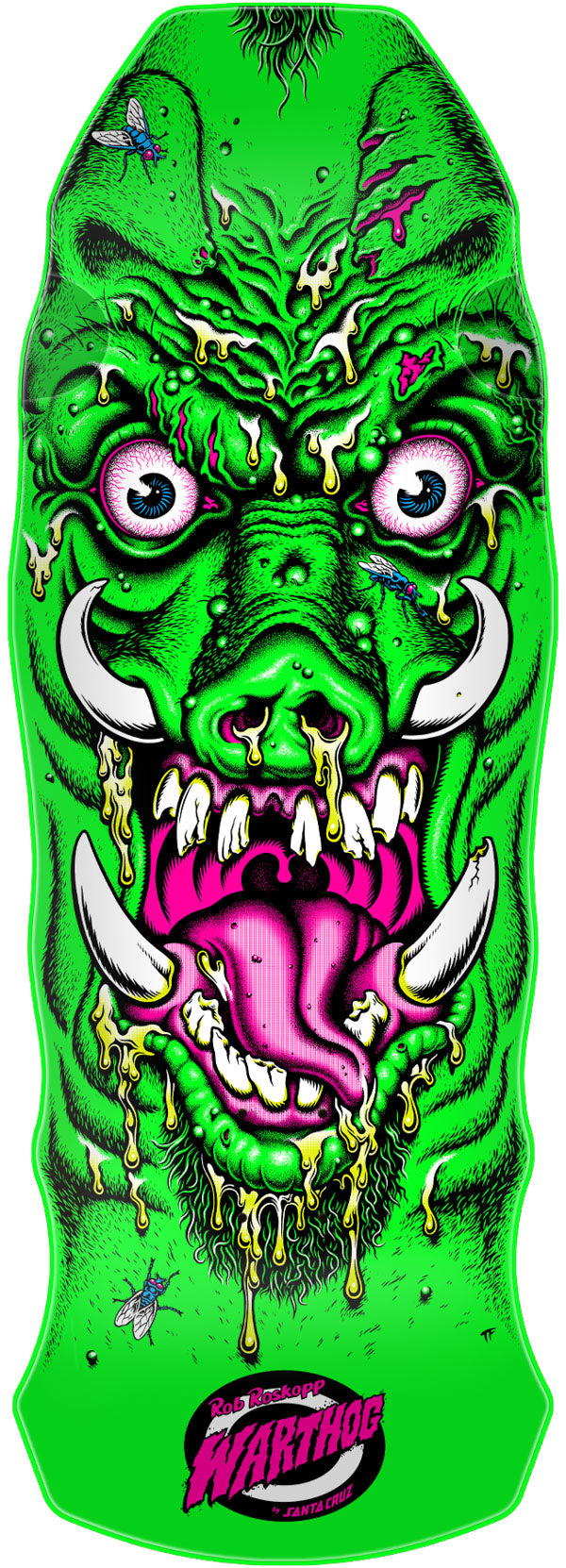 Santa Cruz Roskopp Warthog Freaks 11 x 31.45 Skateboard Deck
