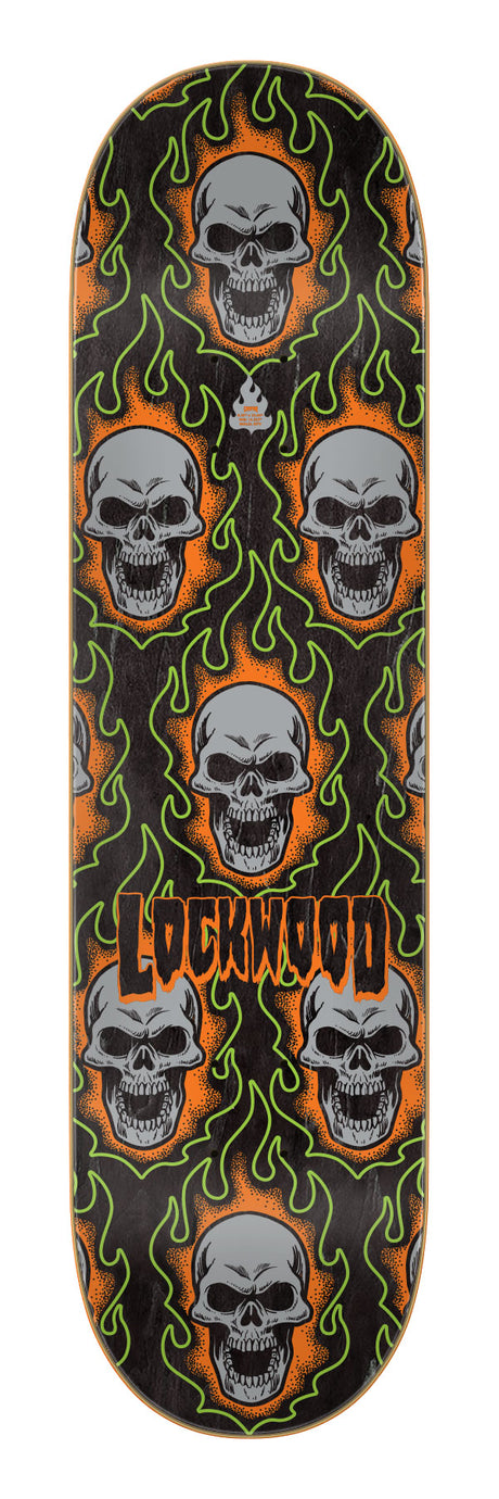 Creature Lockwood Bonehead 8.25 x 32.04 Skateboard Deck
