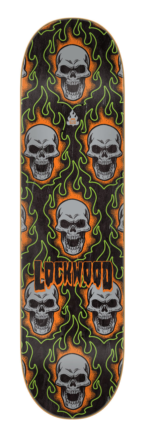 Creature Lockwood Bonehead 8.25 x 32.04 Skateboard Deck