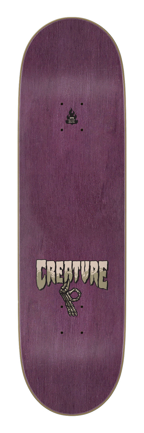 Creature Raffin Reaper Stump 8.6 x 31.95 Skateboard Deck