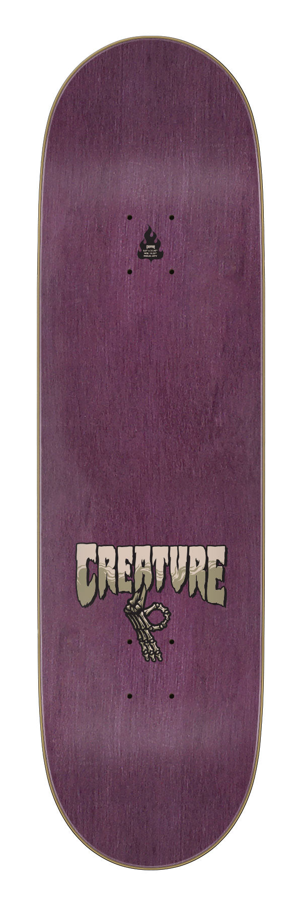 Creature Raffin Reaper Stump 8.6 x 31.95 Skateboard Deck