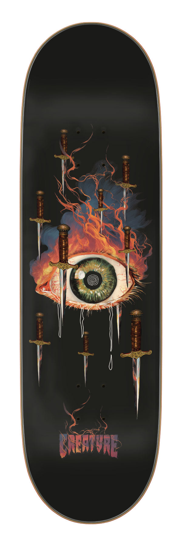 Creature Torres Eyes Stump 9 x 32.15 Skateboard Deck