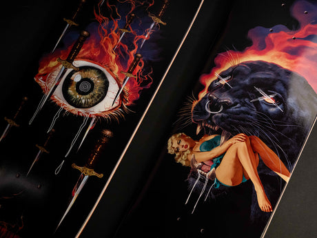 Creature Torres Eyes Stump 9 x 32.15 Skateboard Deck