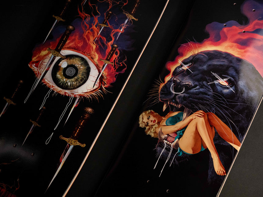 Creature Torres Eyes Stump 9 x 32.15 Skateboard Deck
