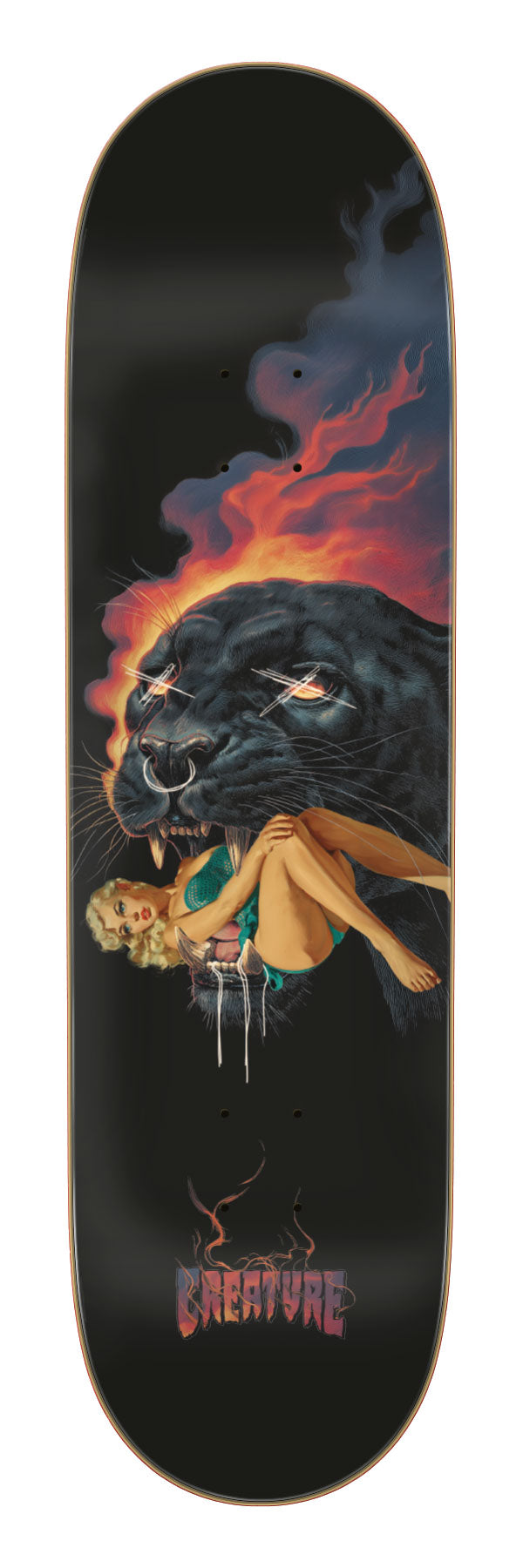 Creature Torres Jaquar Stump 8.51 x 31.88 Skateboard Deck