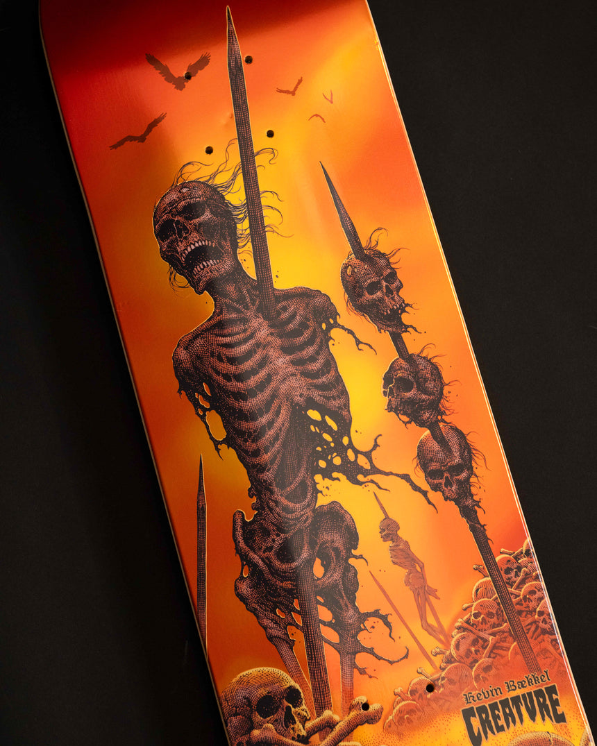 Creature Baekkel Wasted 8.6 x 32.11 Skateboard Deck