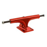 Red skateboard truck on a white background