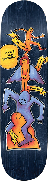 Krooked Anderson Stack 8.38 Skateboard Deck