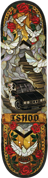 REAL ISHOD CATHEDRAL 8.5 Twin Tail Skateboard Deck