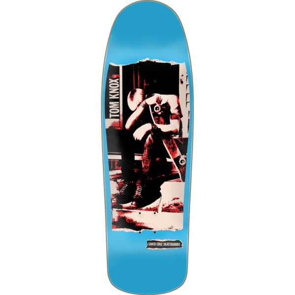 Santa Cruz Tom Knox Punk Reissue Old School Skateboard Deck - 9.89" x 31.75"