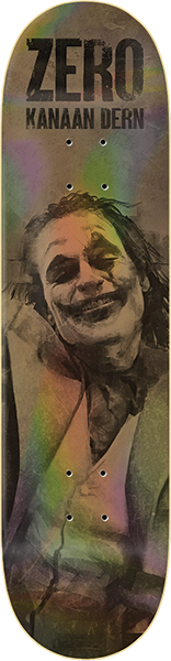 Zero Dern Joker 8.5 Bronze Skateboard Deck