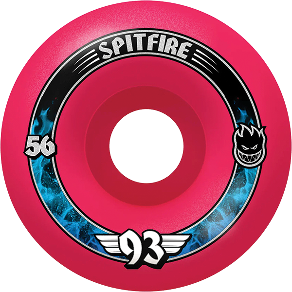 Spitfire F4 Radial 56mm 93a Pink Skateboard Wheels