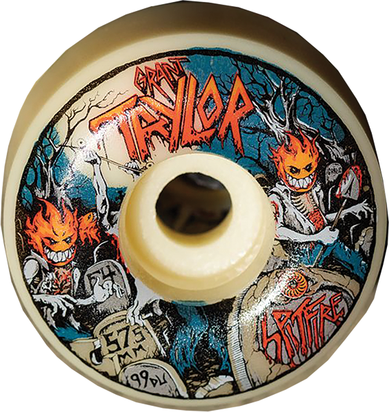 Spitfire F4 Radial Grant Undead 57.5mm 99a skateboard wheels