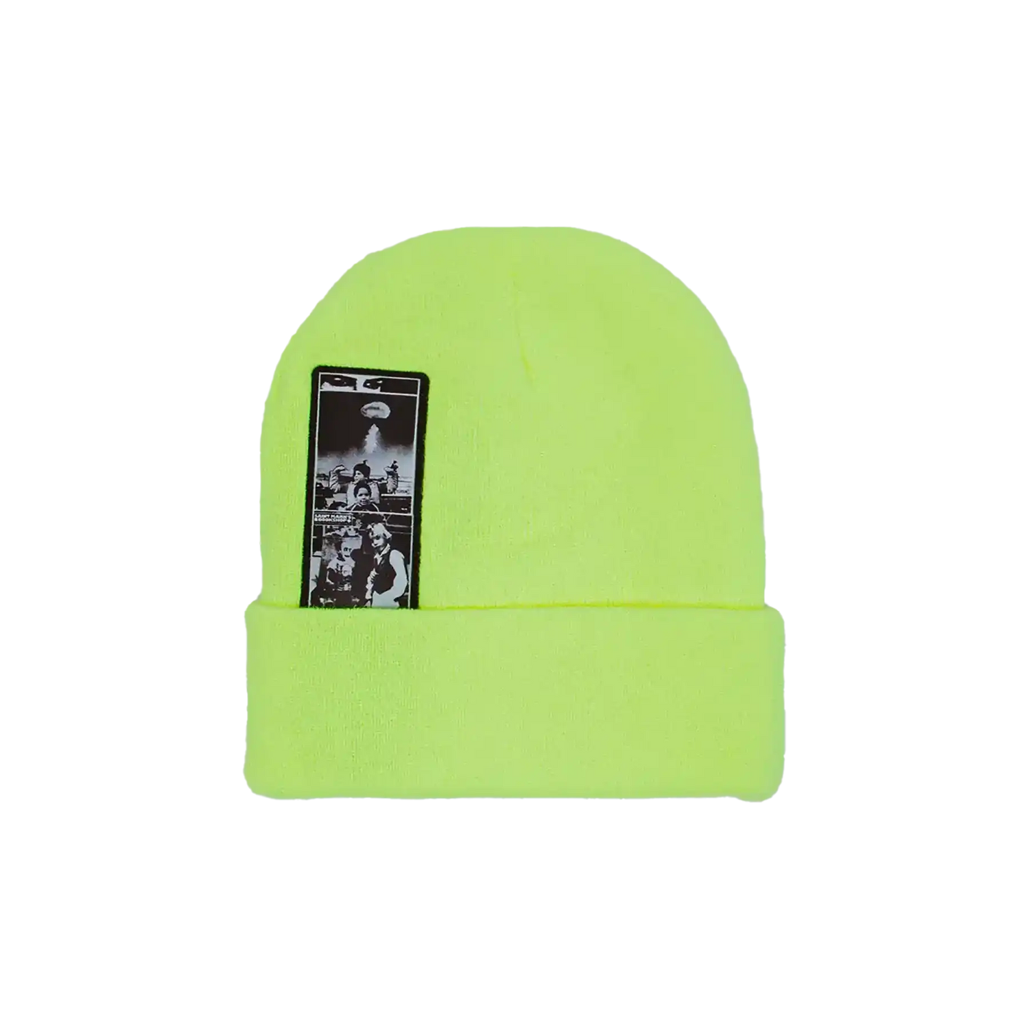 Fucking Awesome Dill Collage Beanie yellow