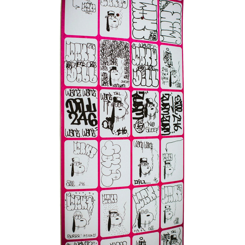 Fucking Awesome Dill Wanto Stickers Skateboard Deck Shape-1