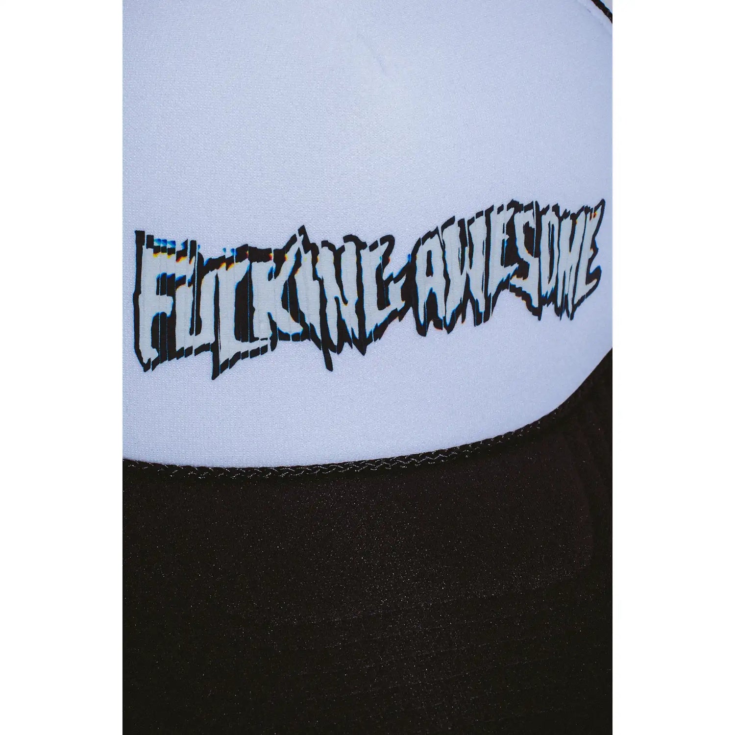 Fucking Awesome Scanner Warp Stamp Trucker Hat black