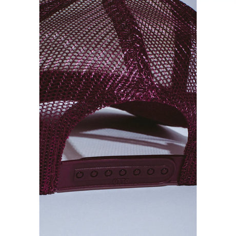 Fucking Awesome Scanner Warp Stamp Trucker Hat maroon