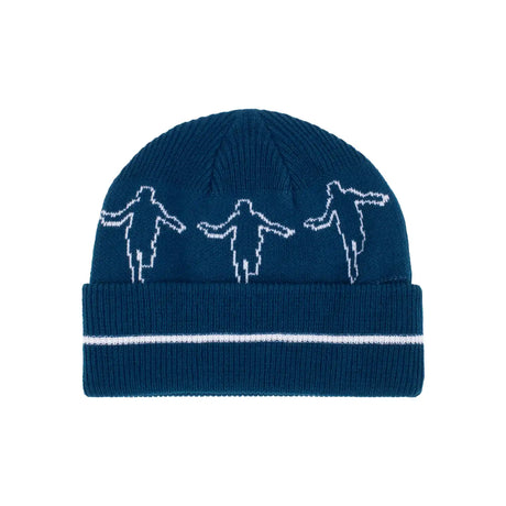 Hockey Hank Beanie blue back