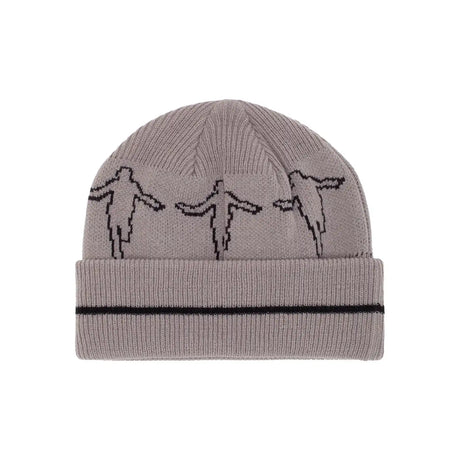 Hockey Hank Beanie grey back