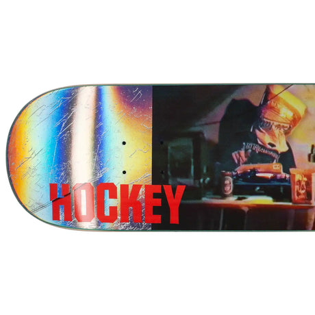 Hockey DJ Baghead Skateboard Deck detail 1