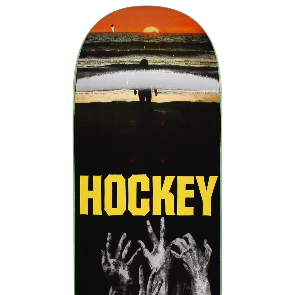 Hockey Andrew Allen Hurt Temple Skateboard Deck Shape 1