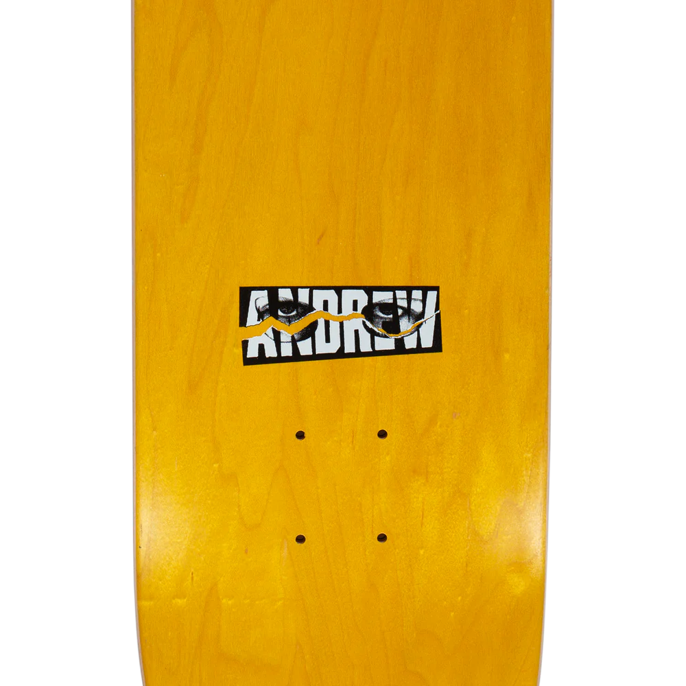 Hockey Andrew Allen Hurt Temple Skateboard Deck Shape 1
