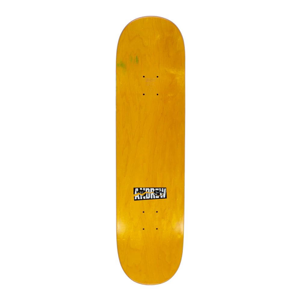 Hockey Andrew Allen Hurt Temple Skateboard Deck Shape 1