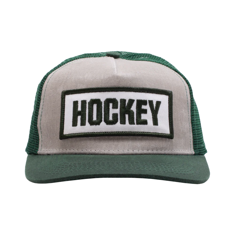 Hockey Truck Stop Mesh Cap green