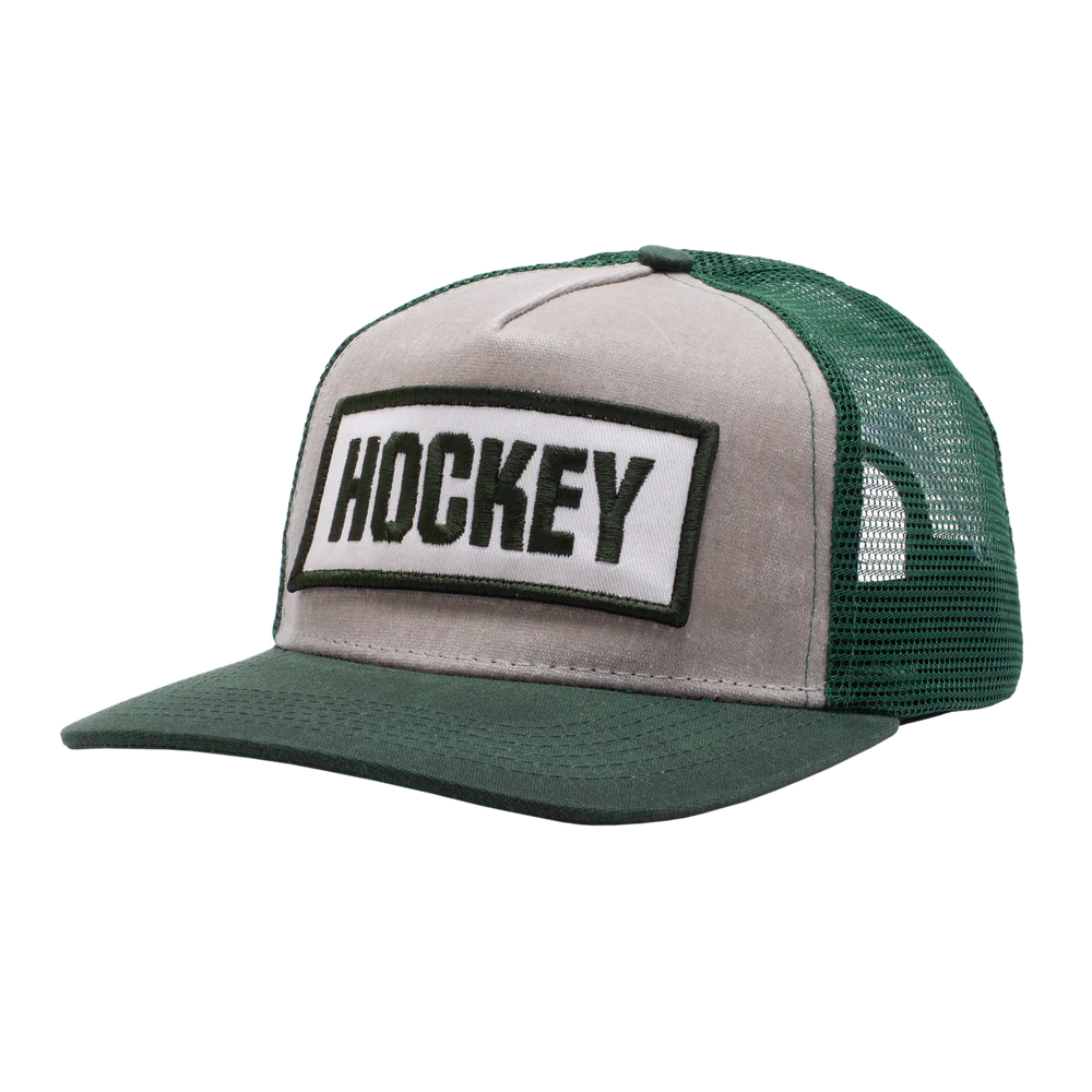 Hockey Truck Stop Mesh Cap green