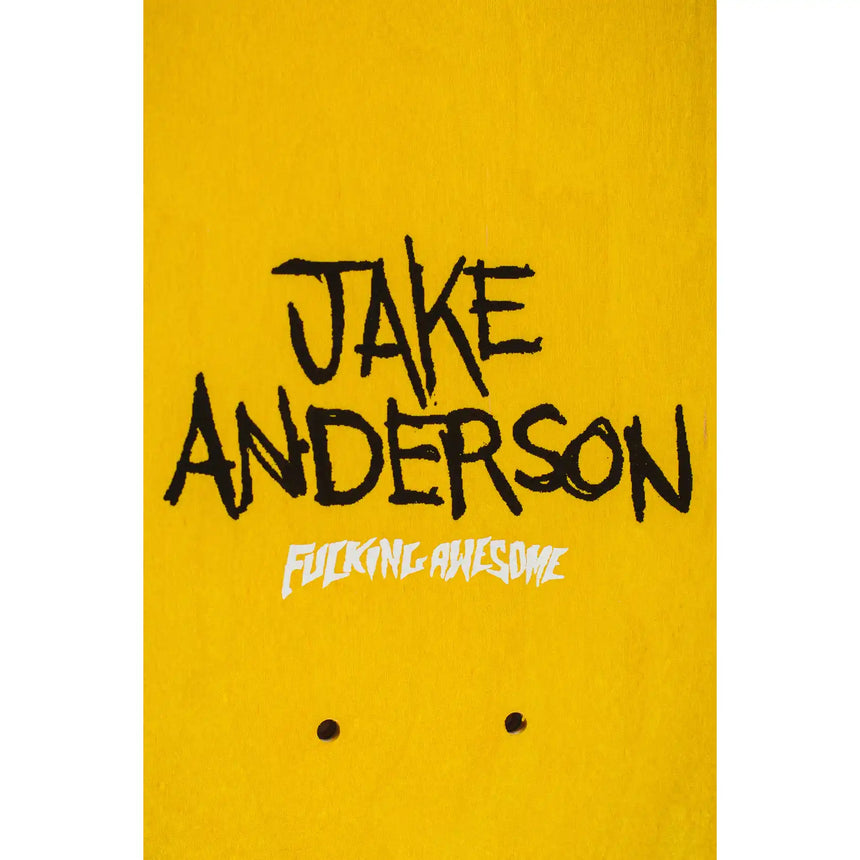 Fucking Awesome Jake Anderson Biblical Technology Skateboard Deck - 8.38 Shape 1
