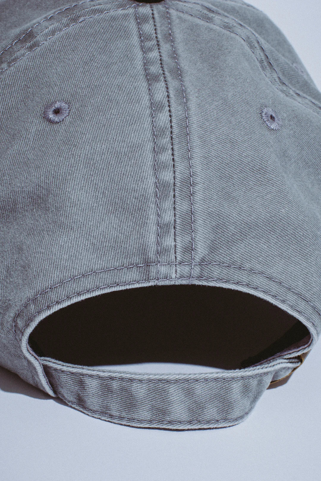 Fucking Awesome Fuck You Embroidered 6-Panel Snapback Hat gray