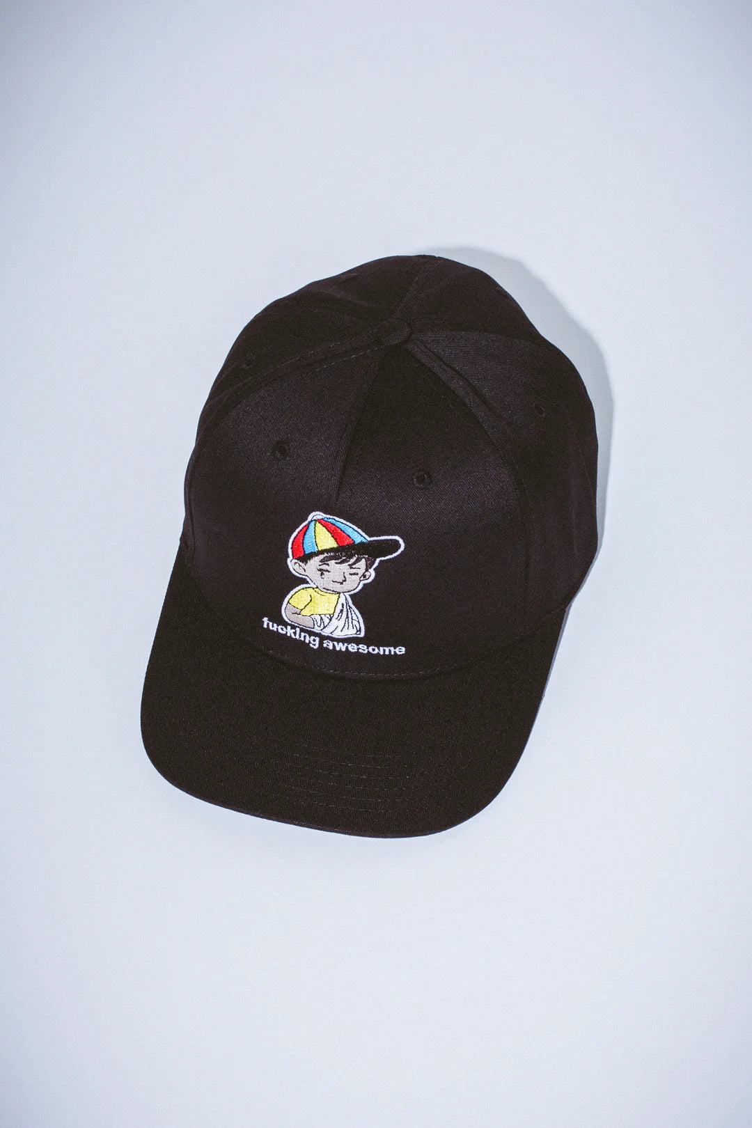 Fucking Awesome Embroidered Wanto 6-Panel Snapback Hat