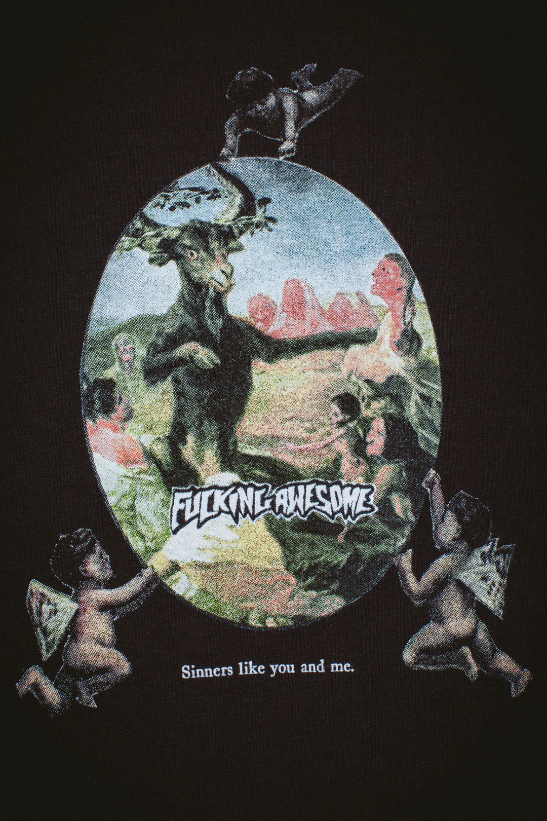 Fucking Awesome Sinners Like You and Me Tシャツ 半袖 送料込 Fucking Awesome Sinners Like You and Me Short Sleeve T-Shirt